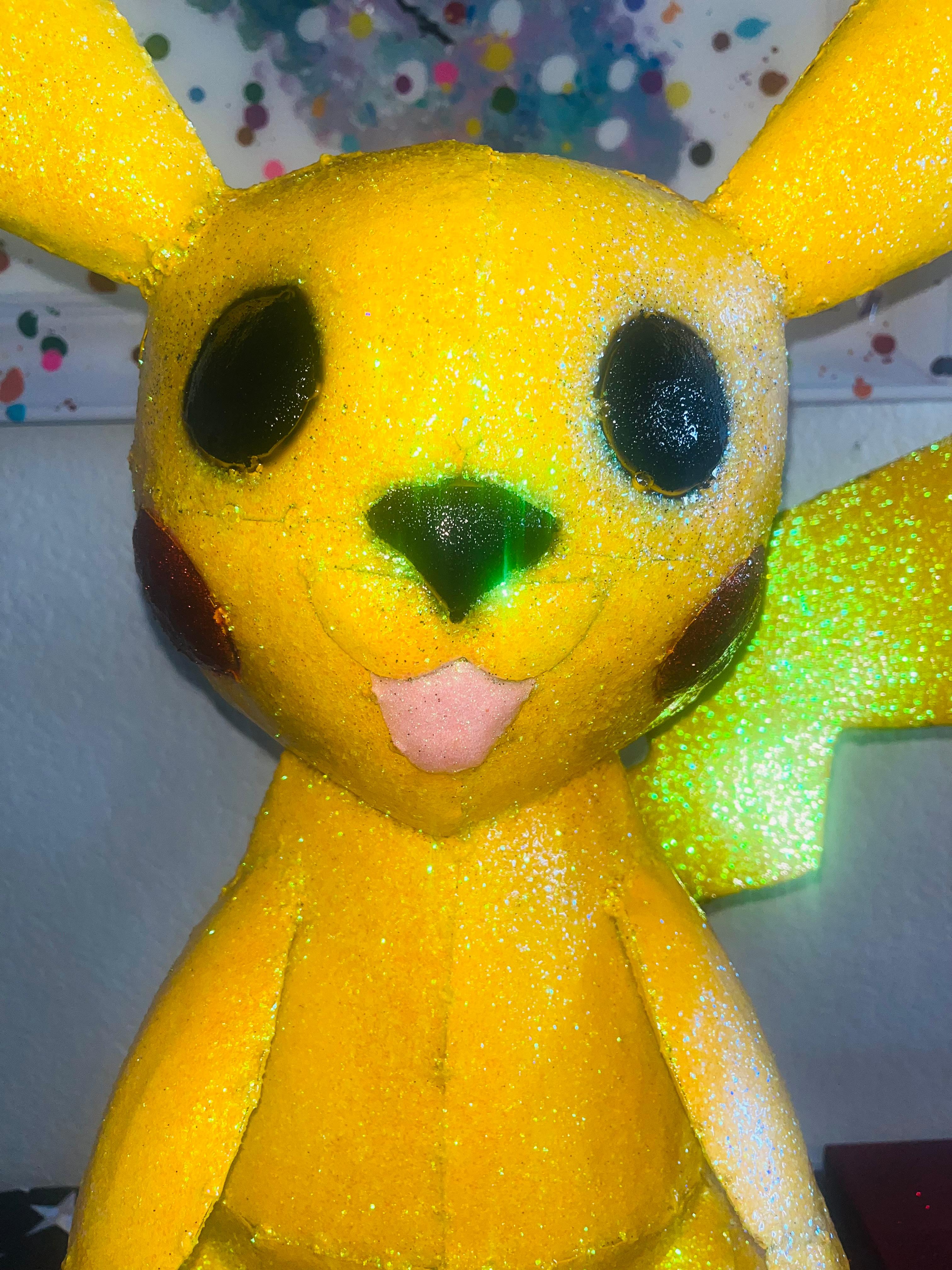 Pikachu & Charmander - 2 Of A kind Metal Pokemon Sculptures For Sale 11