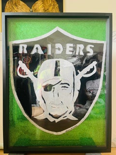RAIDERS REIGN (Originale und einzigartige Wand-/Floor-/Schelve-Skulptur)
