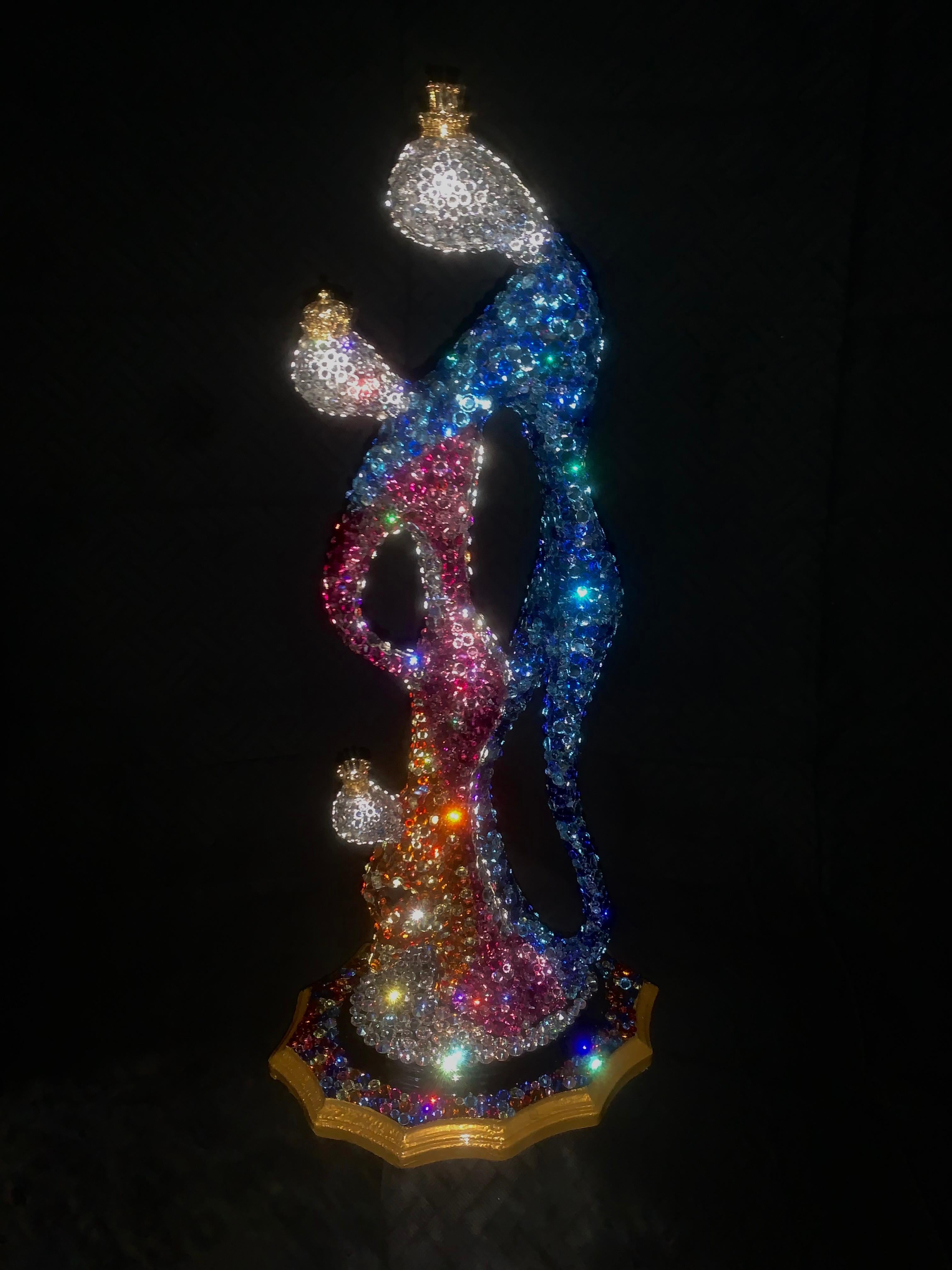 THE ROYAL FAMILY (1 Of a Kind Sculpture W/ Genuine Swarovski Crystals) 8