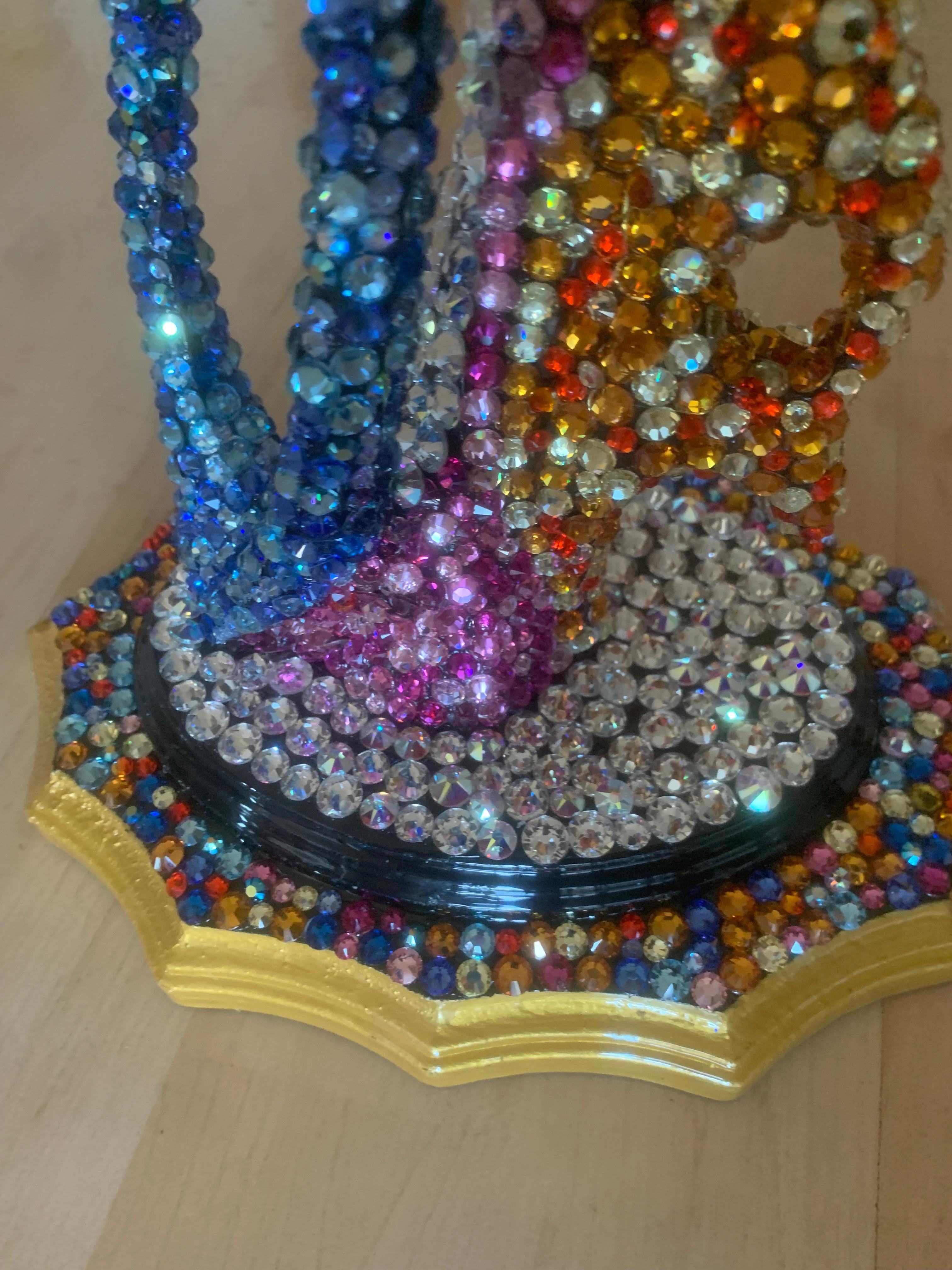 THE ROYAL FAMILY (1 Of a Kind Sculpture W/ Genuine Swarovski Crystals) 9