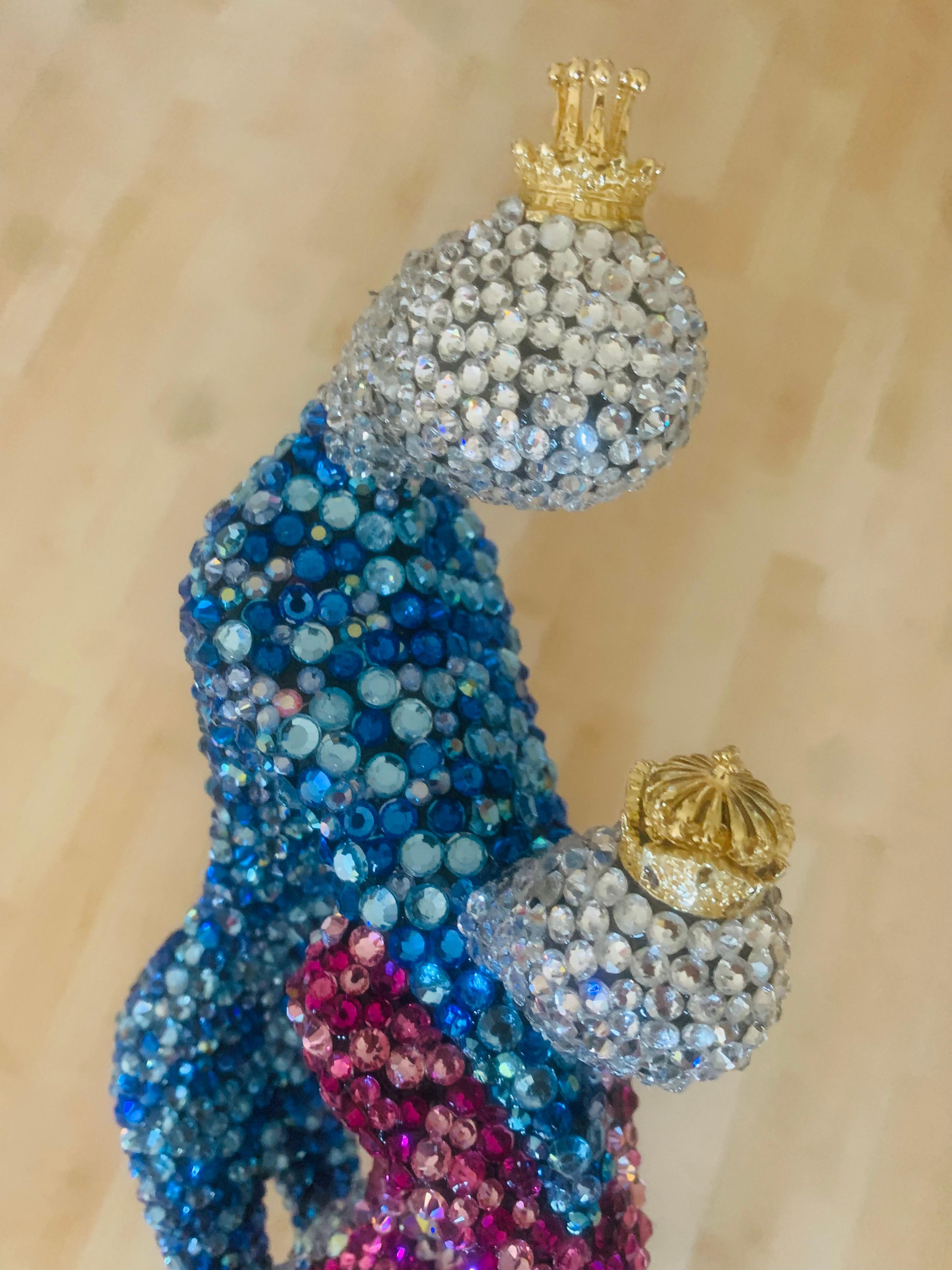 THE ROYAL FAMILY (1 Of a Kind Sculpture W/ Genuine Swarovski Crystals) 11