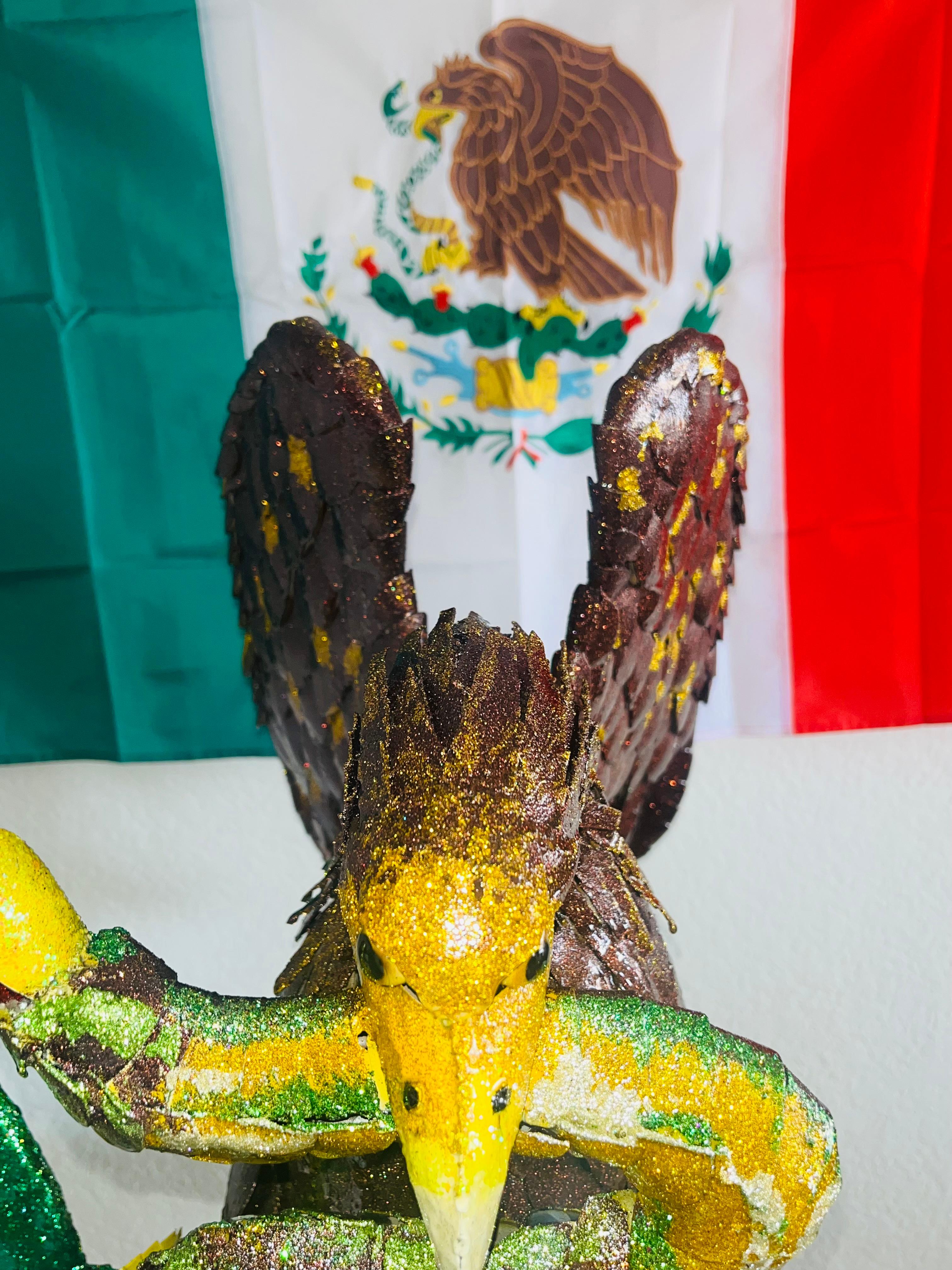 VIVA MEXICO - One Of Kind Metal Sculpture 9