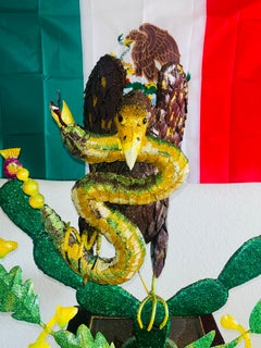 VIVA MEXICO - One Of Kind Metal Sculpture