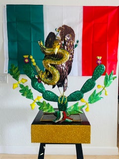VIVA MEXICO - Einzigartige Metallskulptur
