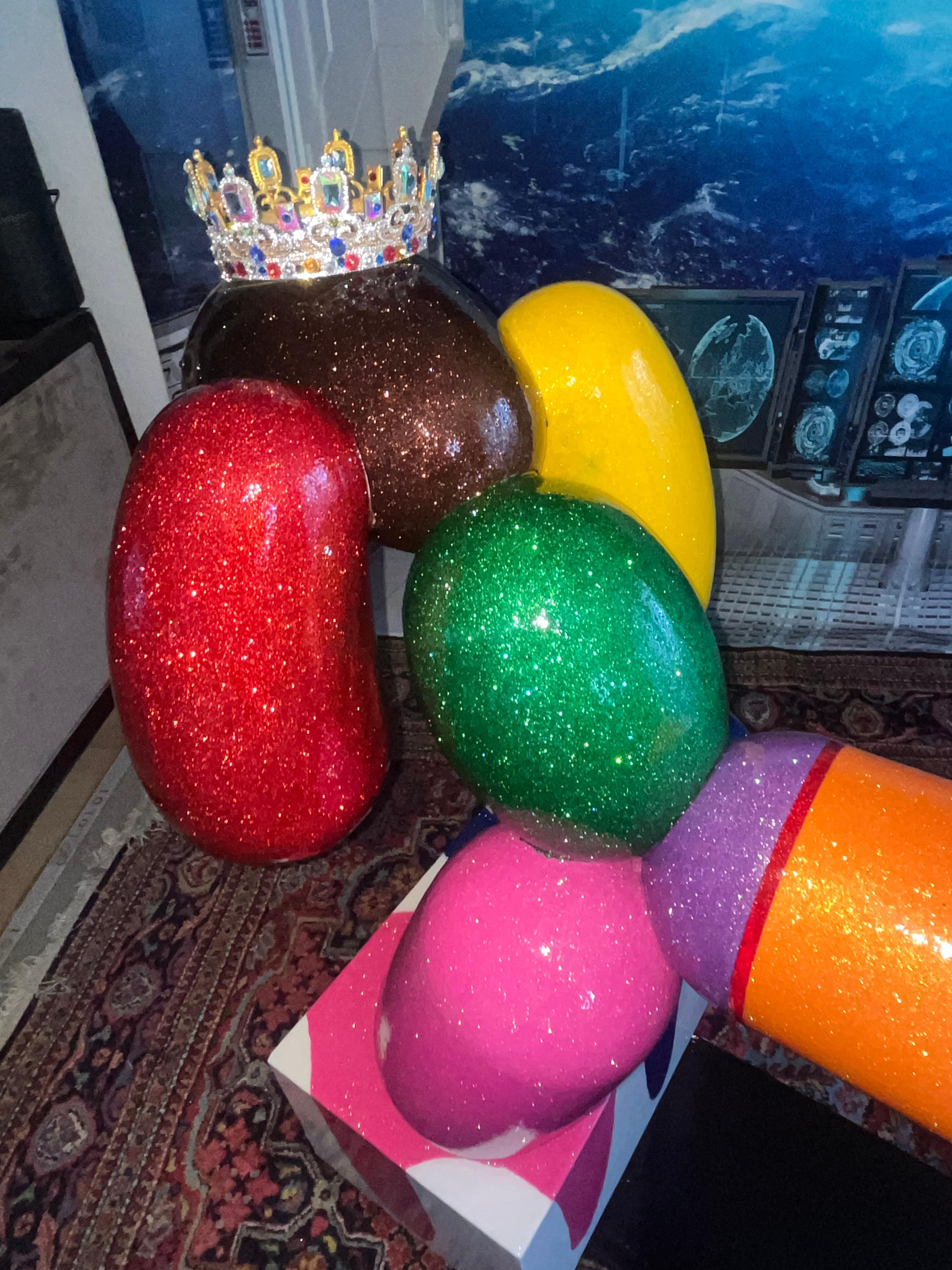 VINCITORE: Il re dei cani palloncino - Capolavoro unico nel suo genere di scultura di cani palloncino in vendita 9