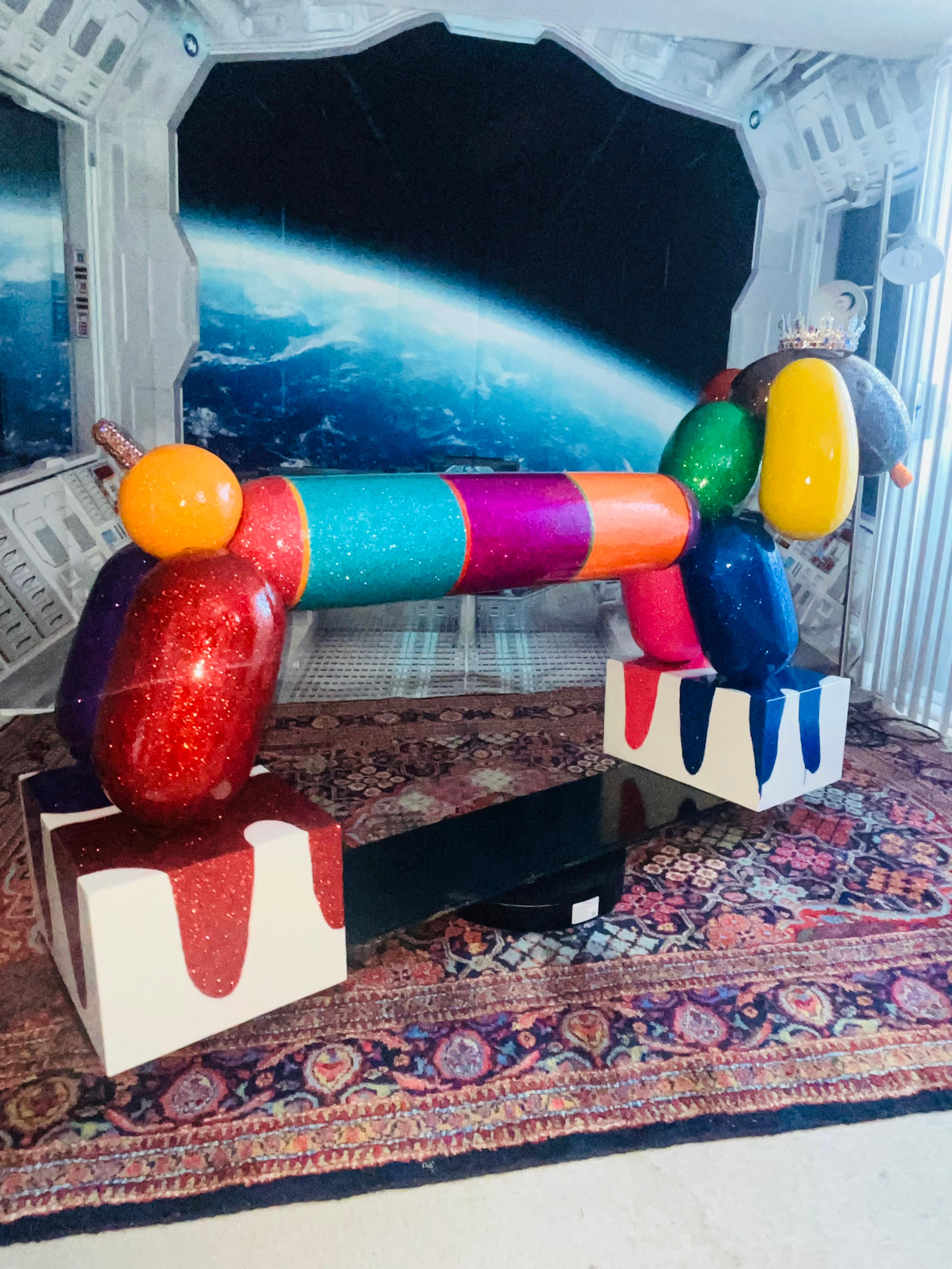 VINCITORE: Il re dei cani palloncino - Capolavoro unico nel suo genere di scultura di cani palloncino in vendita 11