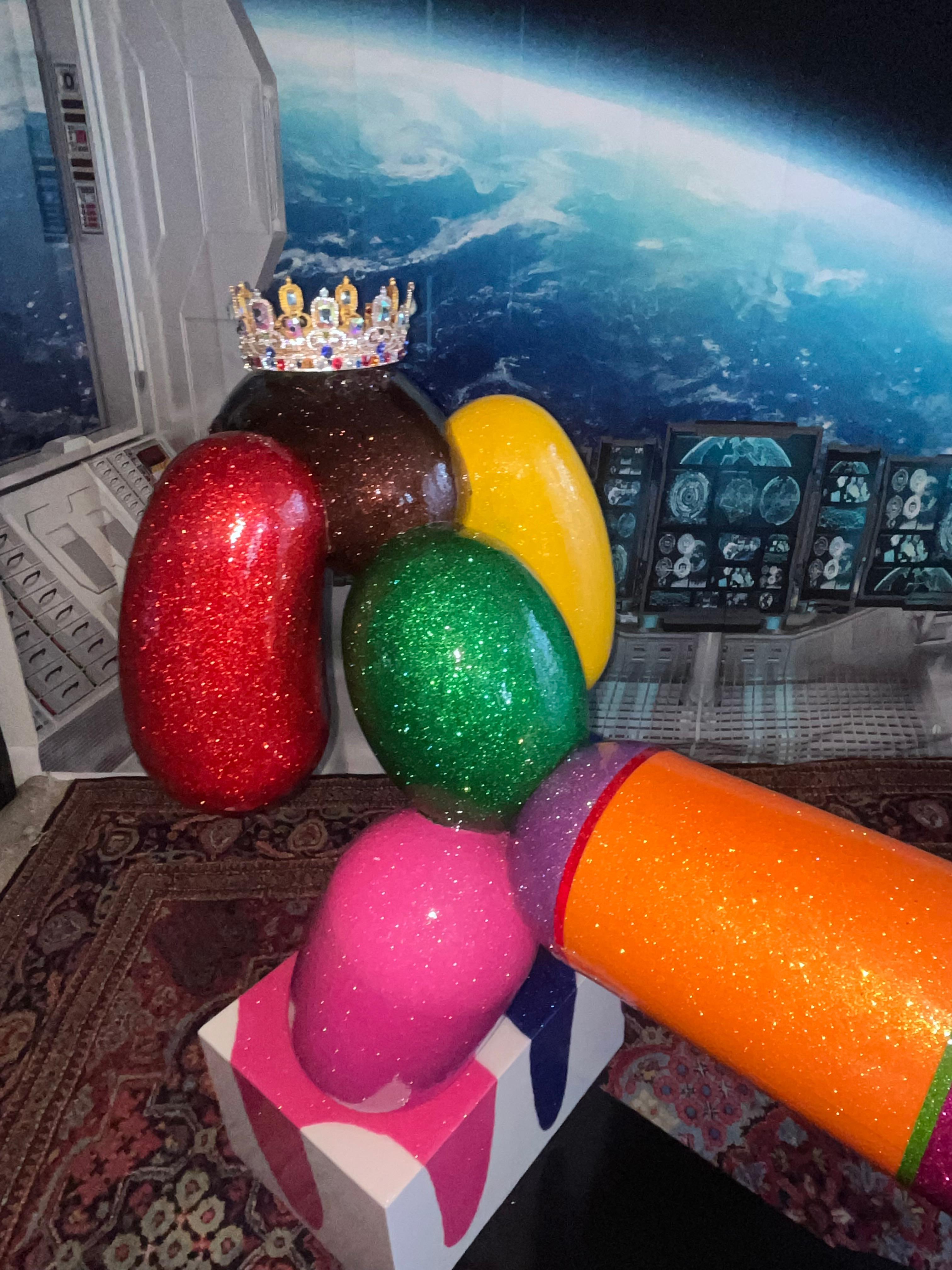 VINCITORE: Il re dei cani palloncino - Capolavoro unico nel suo genere di scultura di cani palloncino in vendita 3