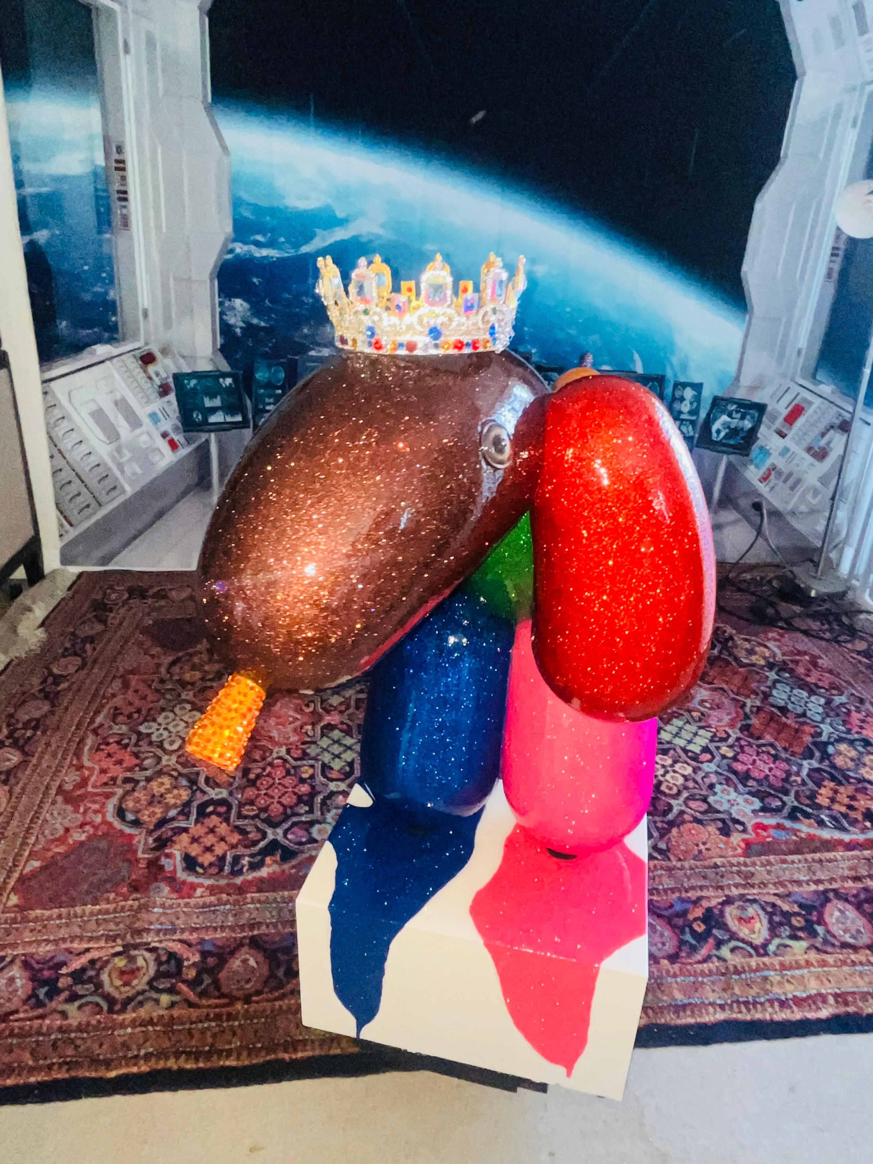 VINCITORE: Il re dei cani palloncino - Capolavoro unico nel suo genere di scultura di cani palloncino in vendita 5