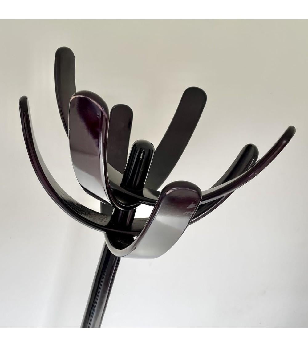 Mid-Century moderno Mauro Pasquinelli Cappotto italiano di metà secolo in Wood laccato nero in vendita