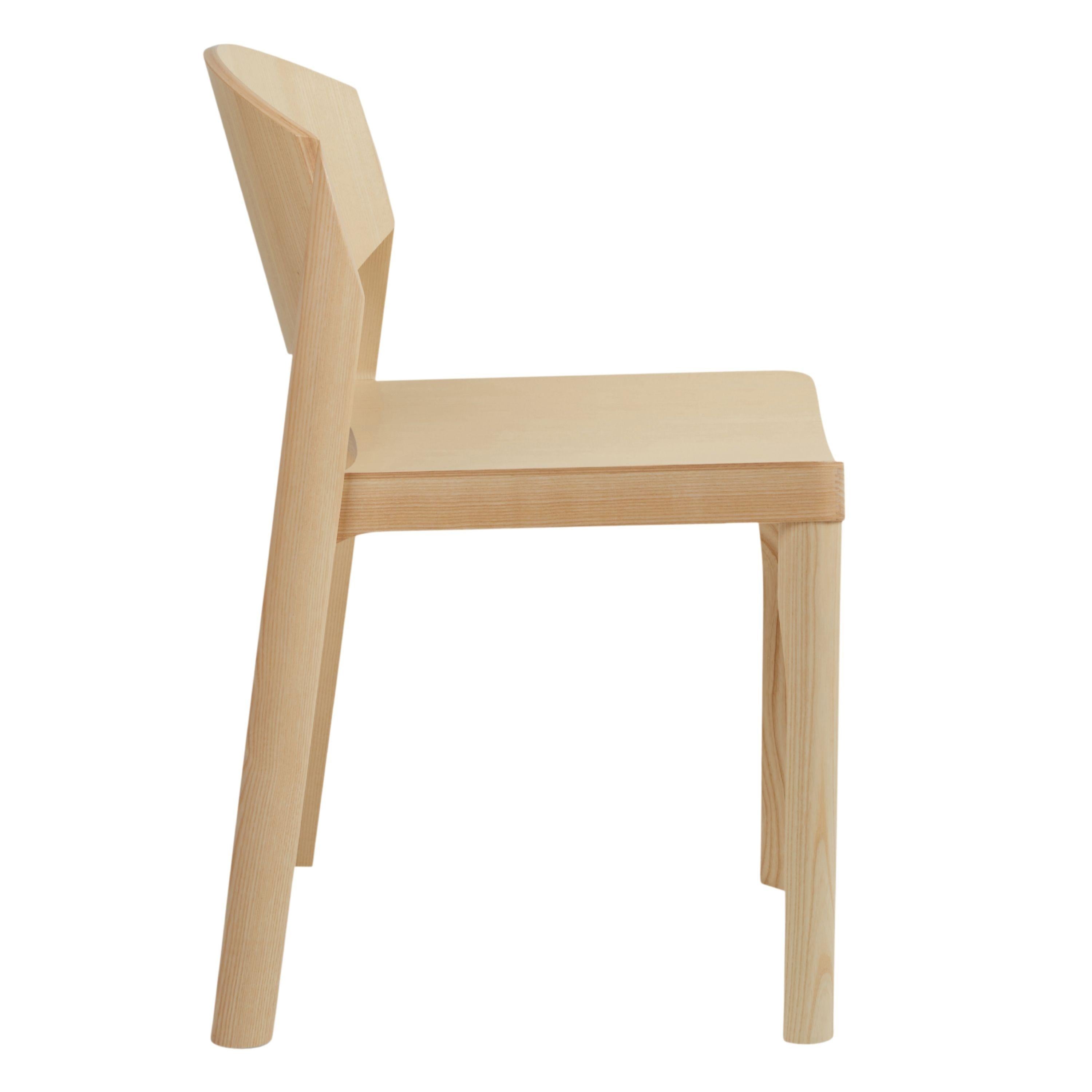 Mauro Pasquinelli 'Mauro' Wood Dining Chair aus Esche für Established & Sons (Furnier) im Angebot
