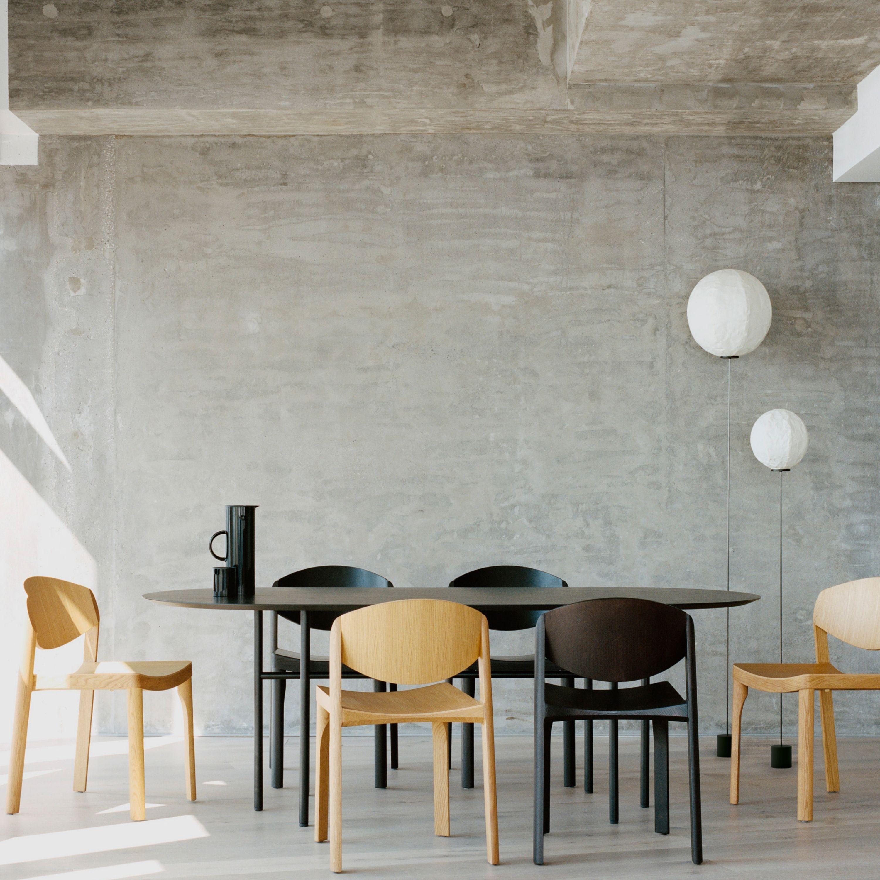Mauro Pasquinelli Mauro Wood Dining Chair in Esche & Wenge für Established & Sons (21. Jahrhundert und zeitgenössisch) im Angebot