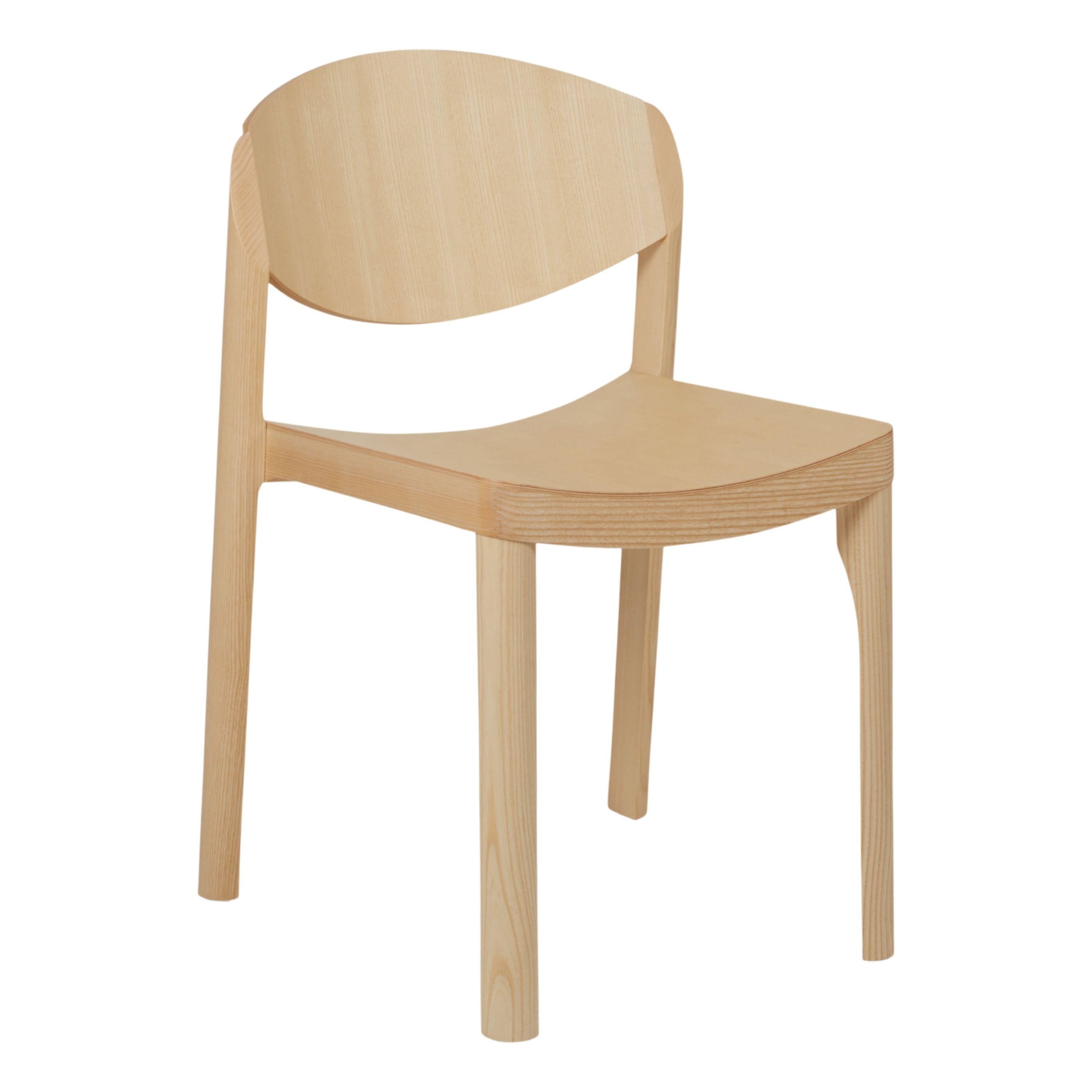 Mauro Pasquinelli 'Mauro' Wood Dining Chair in Oak für Established & Sons im Angebot 9