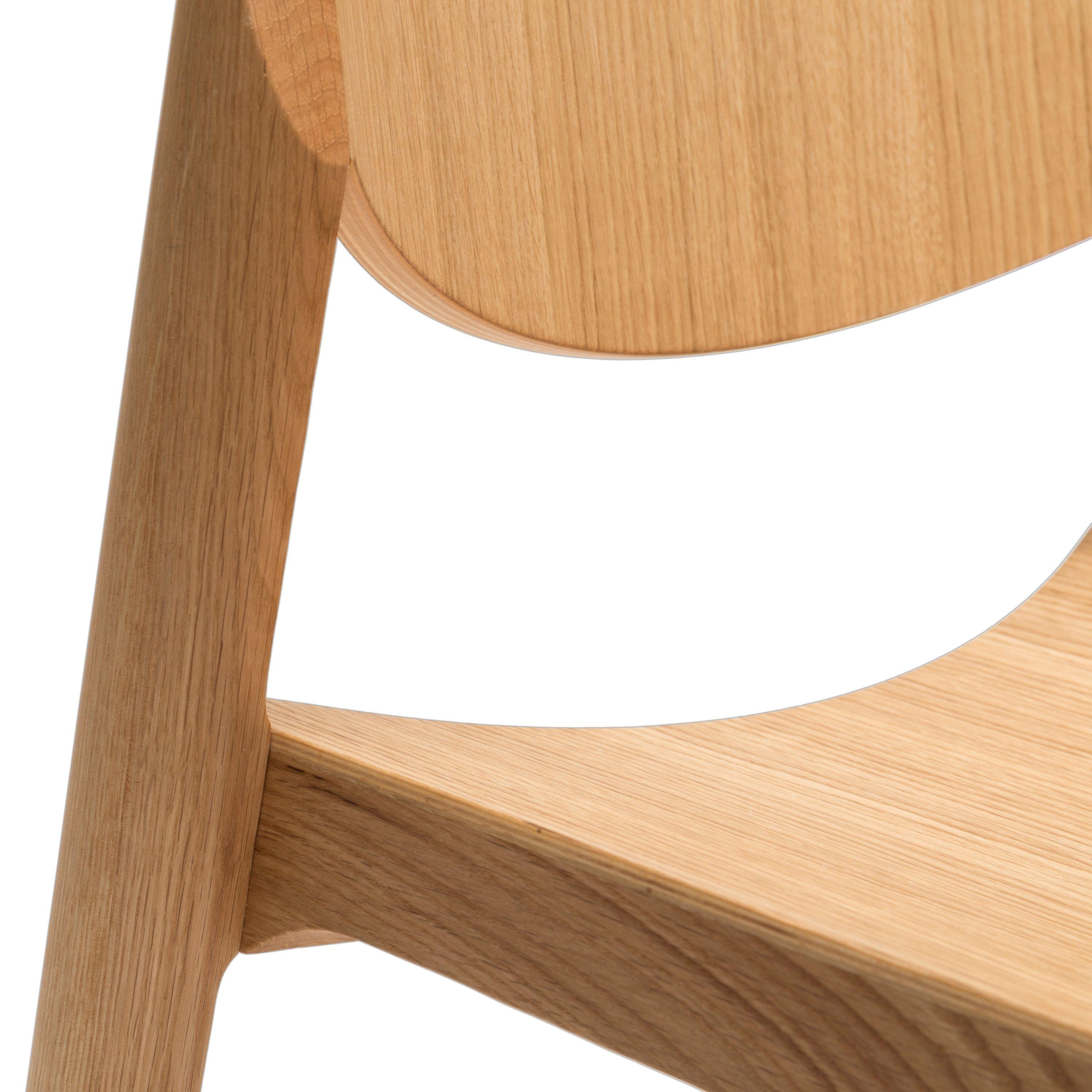 Mauro Pasquinelli 'Mauro' Wood Dining Chair in Nussbaum für Established & Sons im Angebot 9