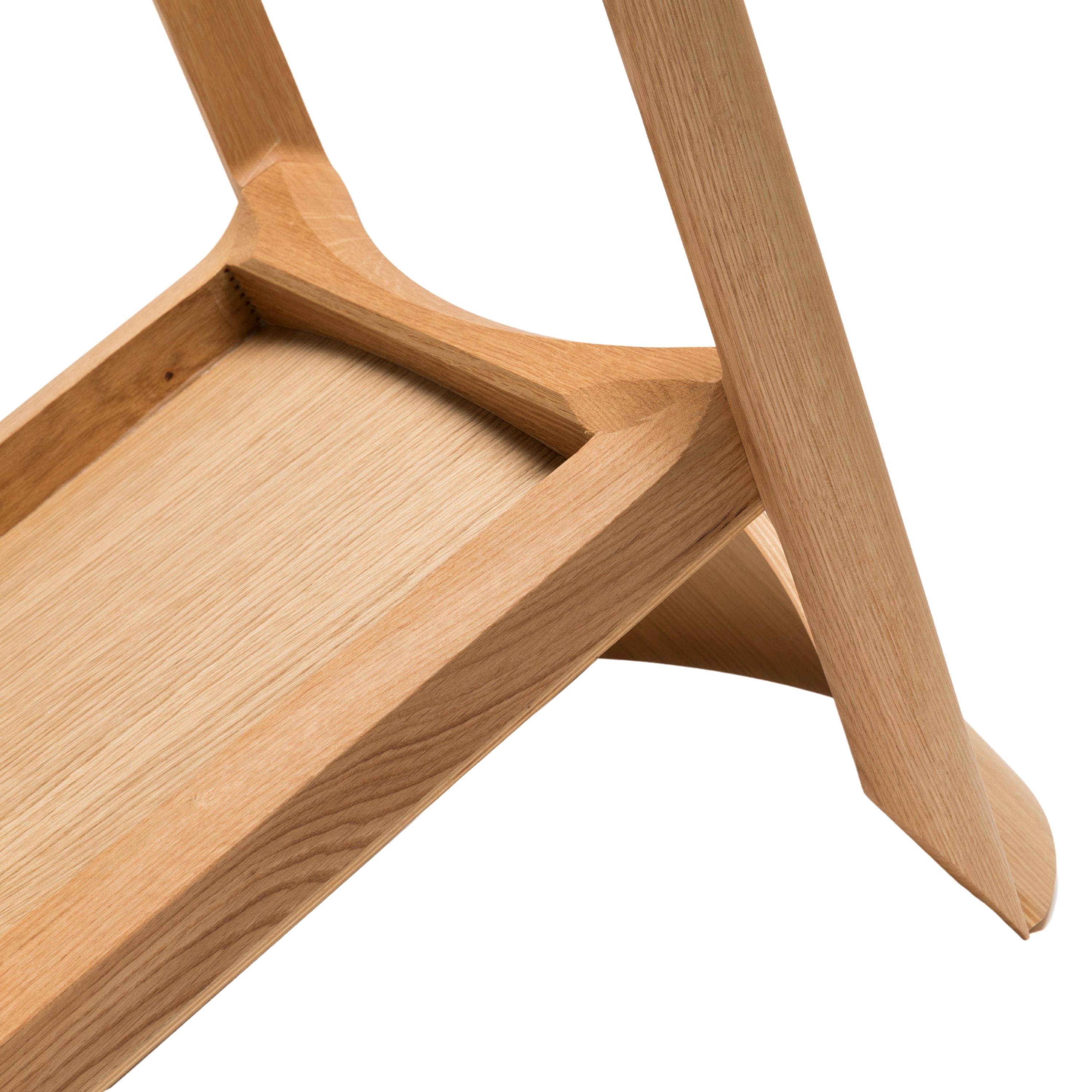 Mauro Pasquinelli 'Mauro' Wood Dining Chair in Nussbaum für Established & Sons im Angebot 10