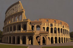 Colosseo, huile sur toile de Mauro Reggio, 2018