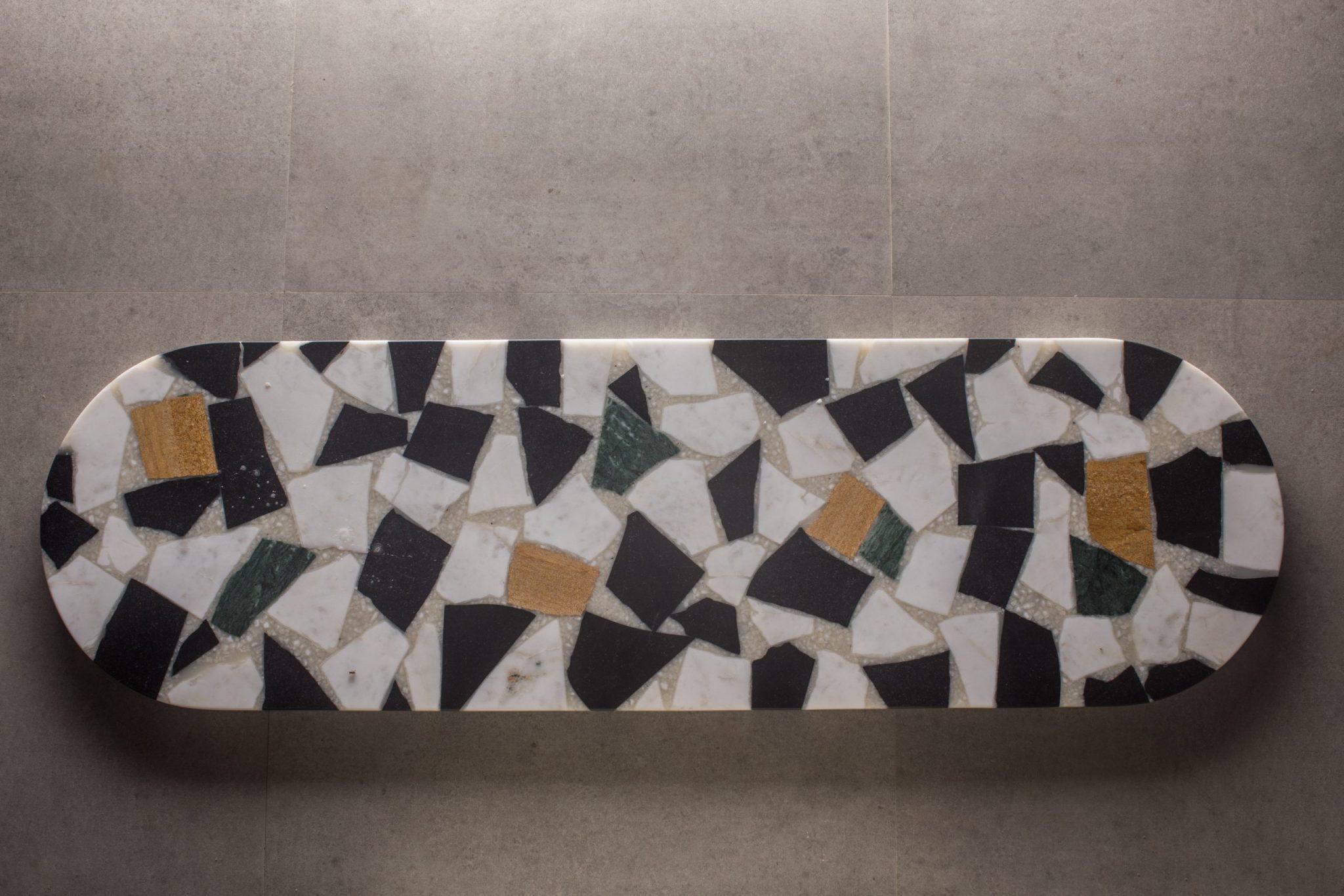 Indian Mausam Terrazo Console