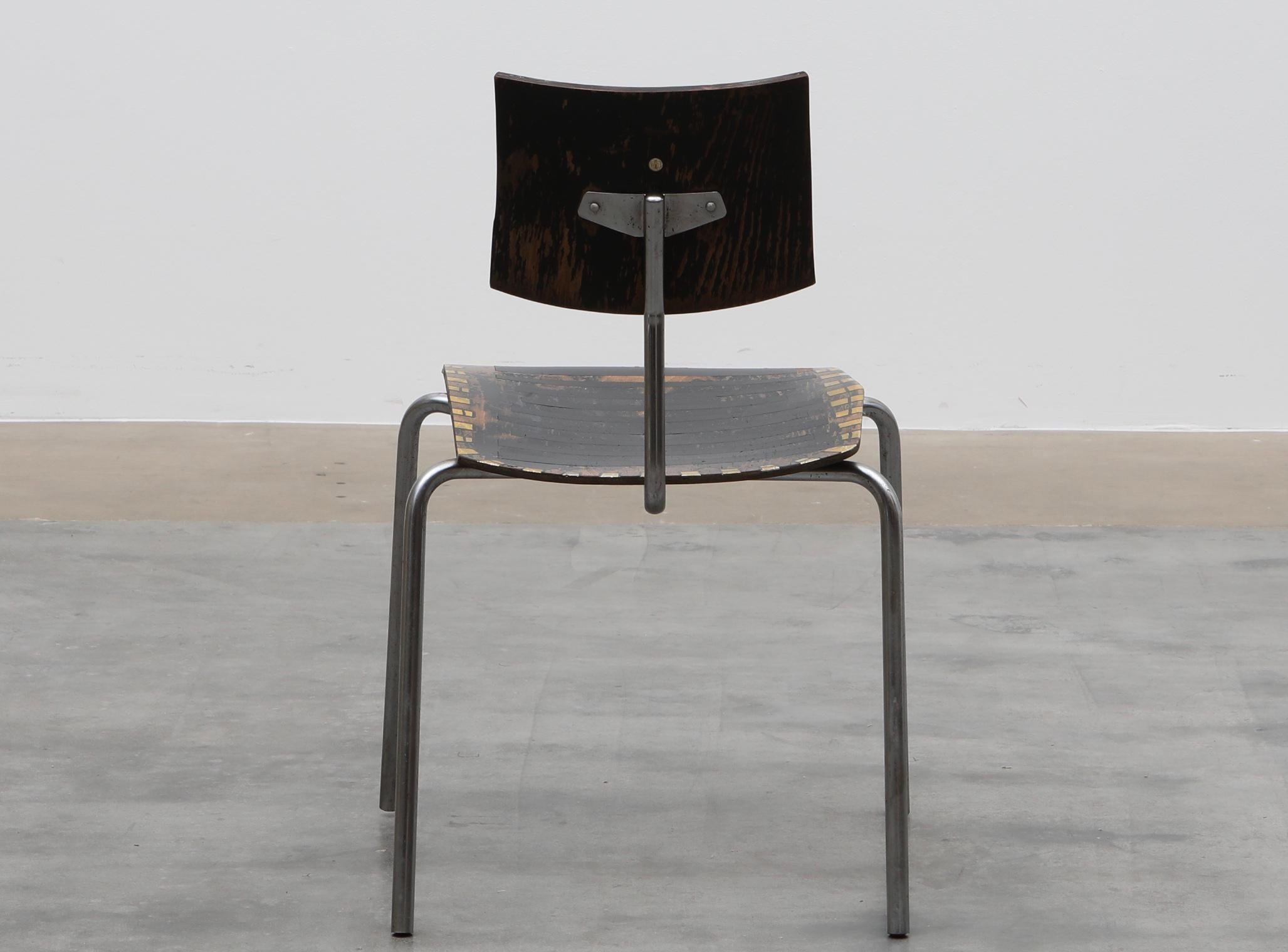 Mid-Century Modern Mauser Chair contemporized by Markus Friedrich Staab  For Sale
