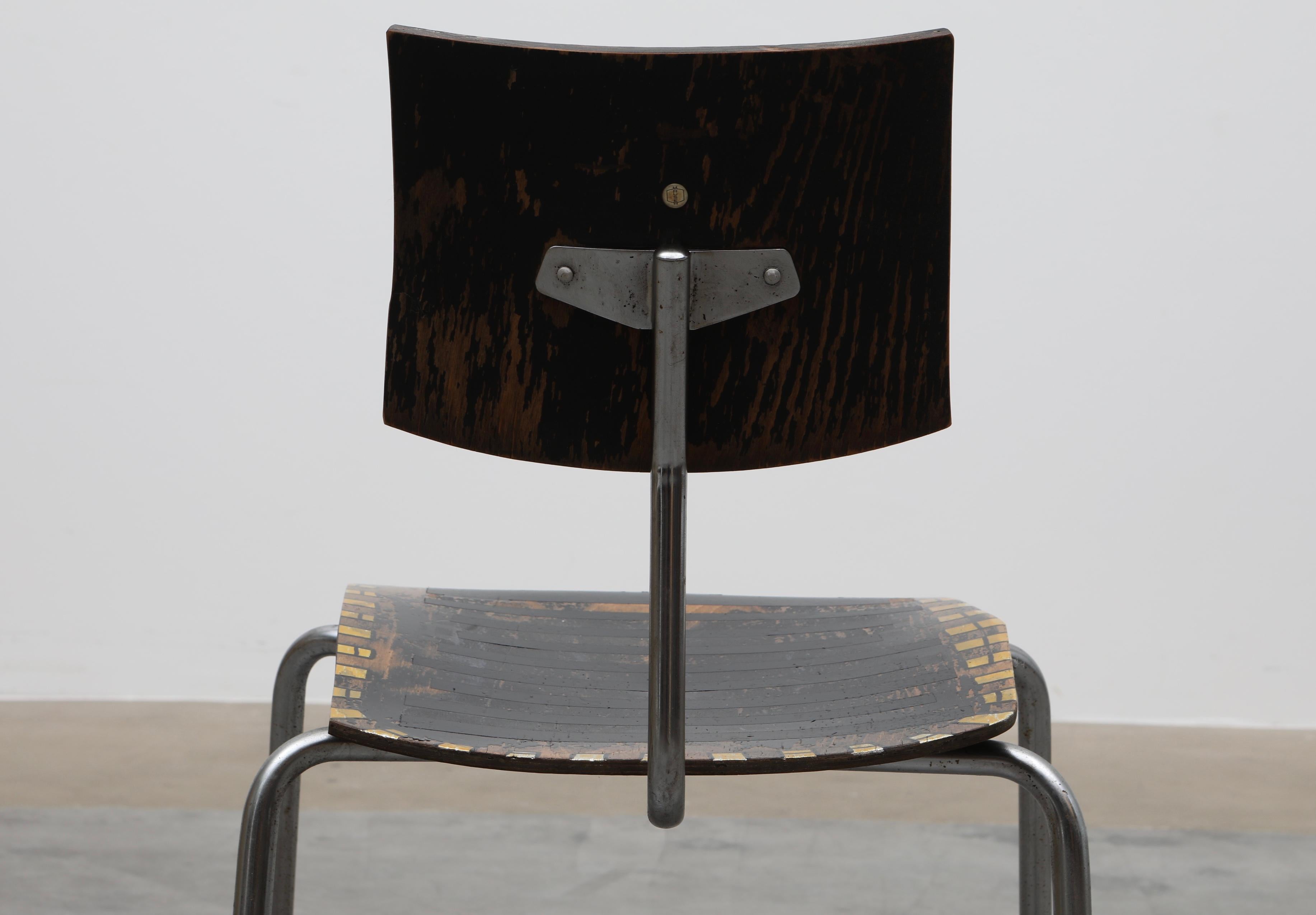 German Mauser Chair contemporized by Markus Friedrich Staab  For Sale