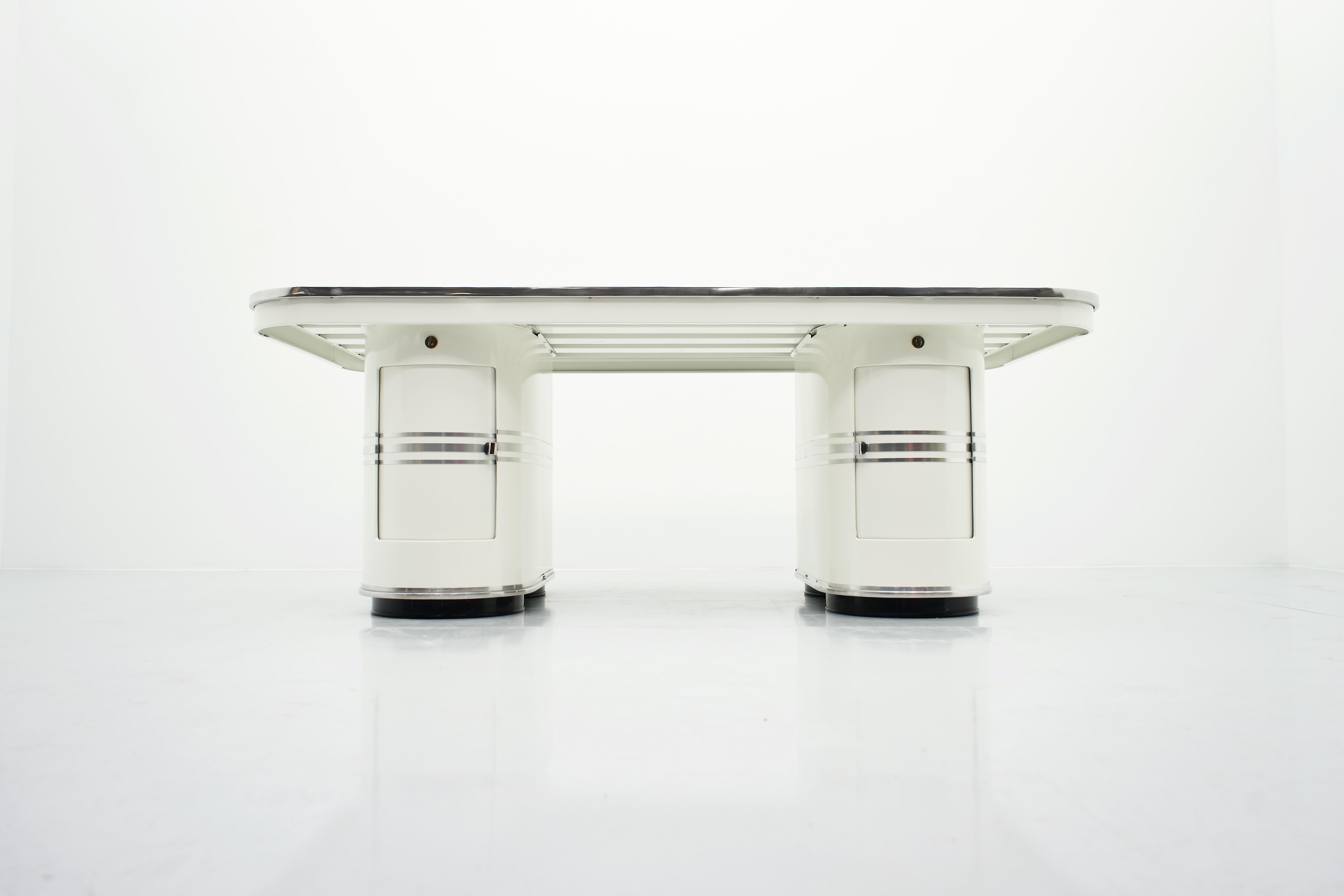 Directors writing desk model Berlin by Mauser Waldeck Germany from the 