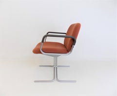 Chaise de salle à manger/conférence Mauser 150 par Herbert Hirche