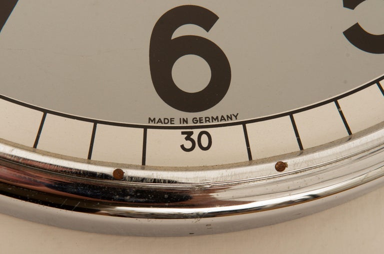 Mauthe Synchron Factory or Workshop Wall Clock For Sale at 1stDibs
