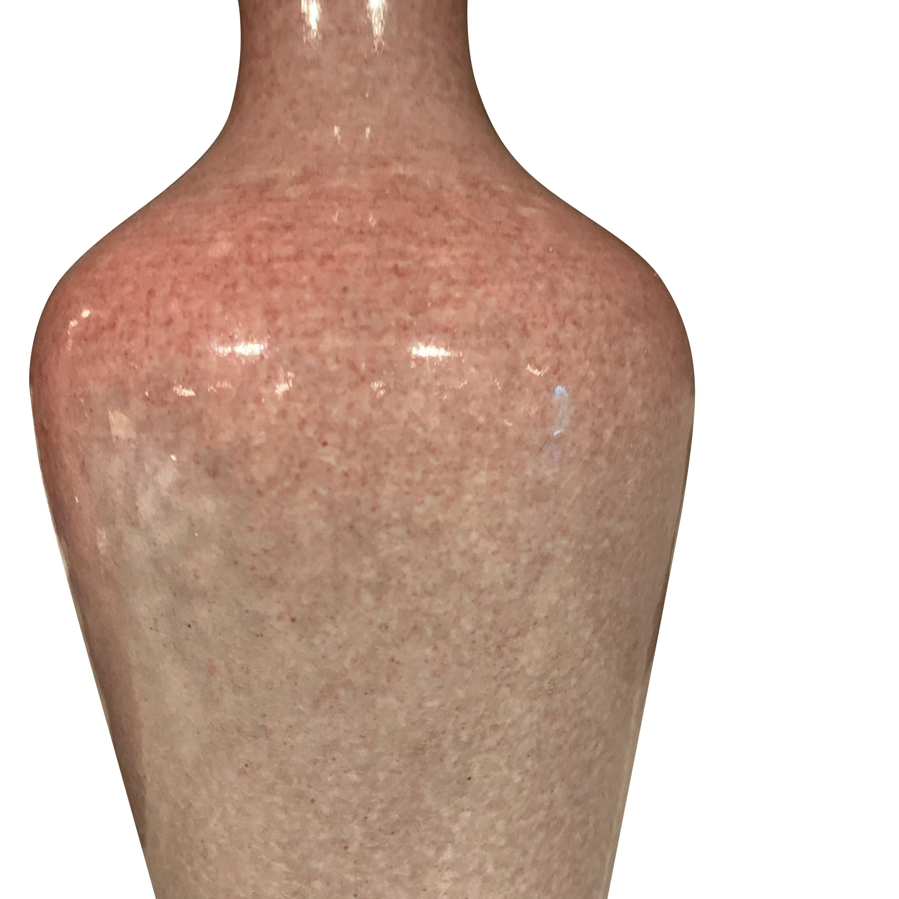 Contemporary vase with traditional tulip shape
Mauve color glaze
Sits nicely with S5360 and S5361, see images #3, 4 and 5.
      