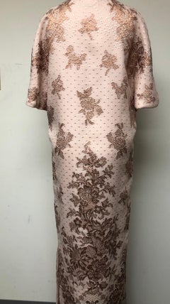 Mauve French Brocade Caftan