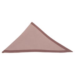 Sciarpa grande in cashmere e misto seta Loro Piana color malva