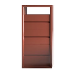 Maverick Glossy Red Laquered Chest of Drawers