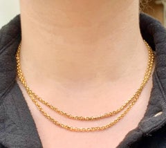 Maviada's Classic Luxurious Dodge Thick Chain in 18 Karat Yellow Gold