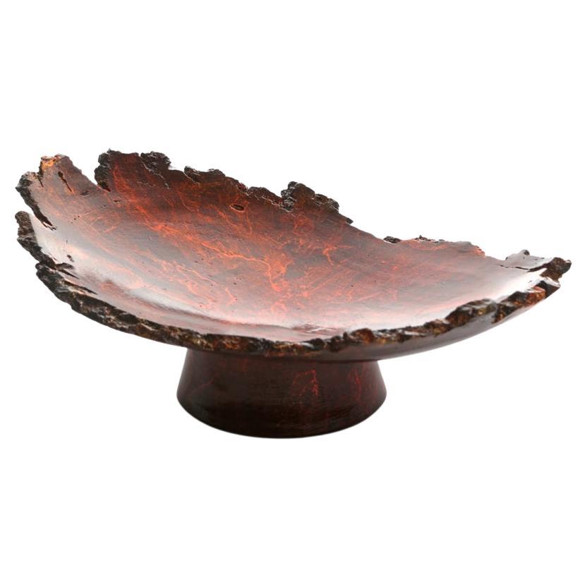 Mavis Footed Dish by Chaaban For Sale