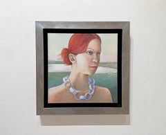 PAPER CHAIN - Portrait / Woman / Magical Realism / Red Head hair