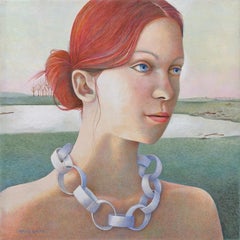 PAPER CHAIN - Ritratto / Donna / Realismo magico / Capelli rossi