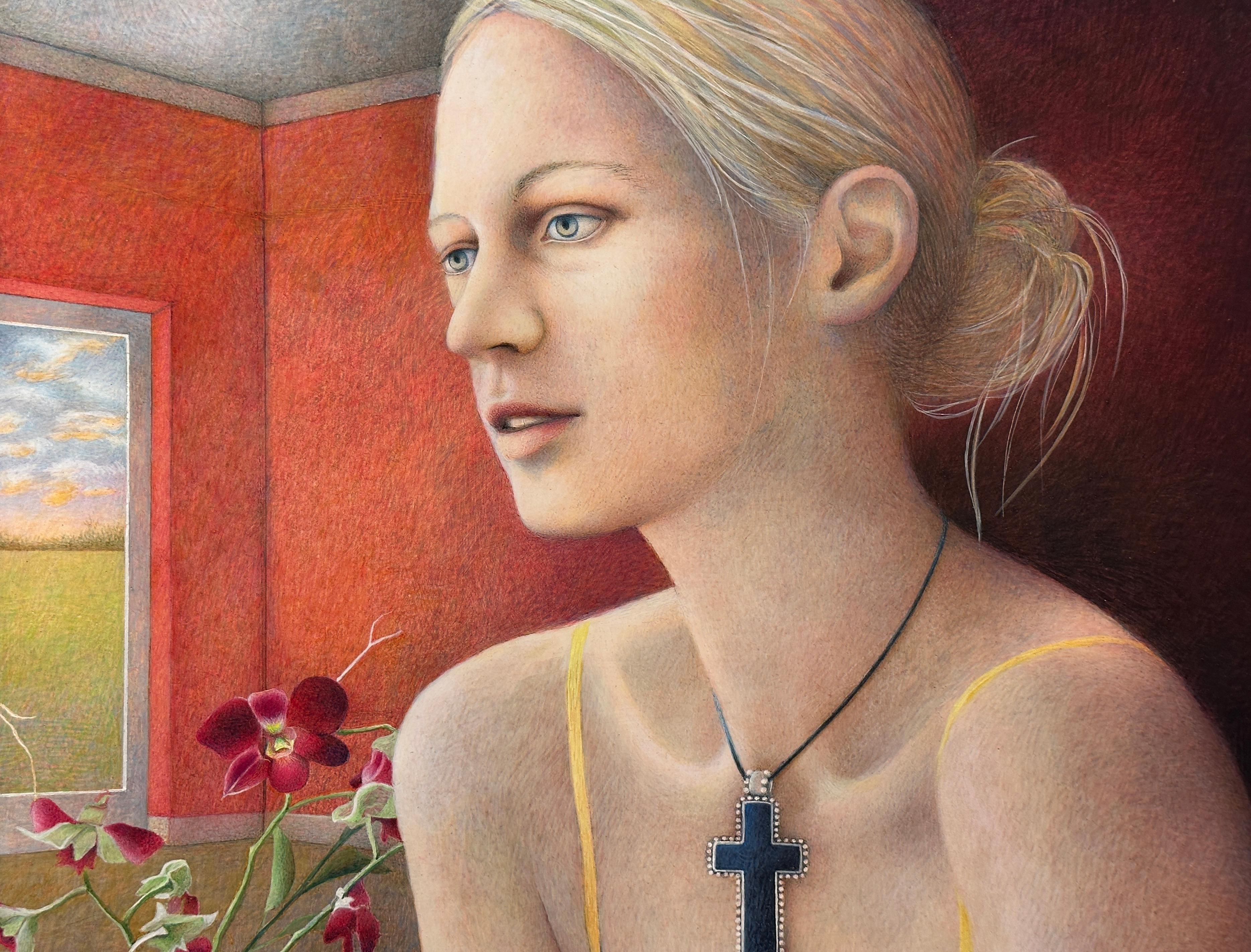 Pintura original de Mavis Smith.

Mavis Smith (nacida en 1956, Trenton, Nueva Jersey) estudió arte y diseño en el Instituto Pratt de Nueva York y completó sus estudios en 2002 en la Academia de Bellas Artes de Seattle. Es autora e ilustradora de