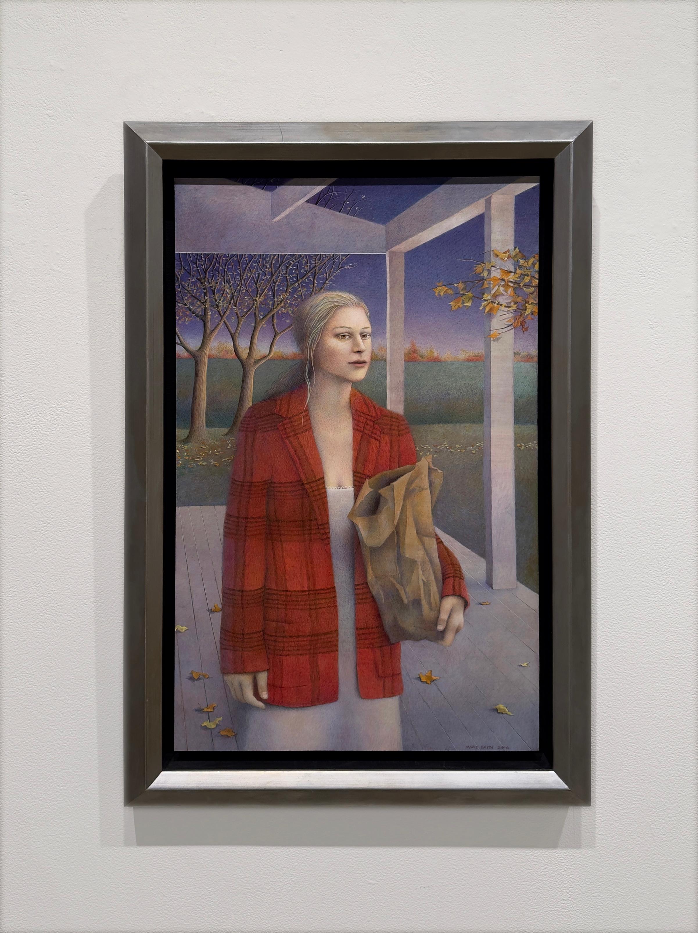 EL OTOÑO - Pintura de Retrato / Estilo Narrativo / Otoño / Realismo / Cuentacuentos - Painting de Mavis Smith