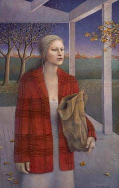 THE FALL - Portrait Painting / Narrative Style / Autumn / Realism / Storytelling