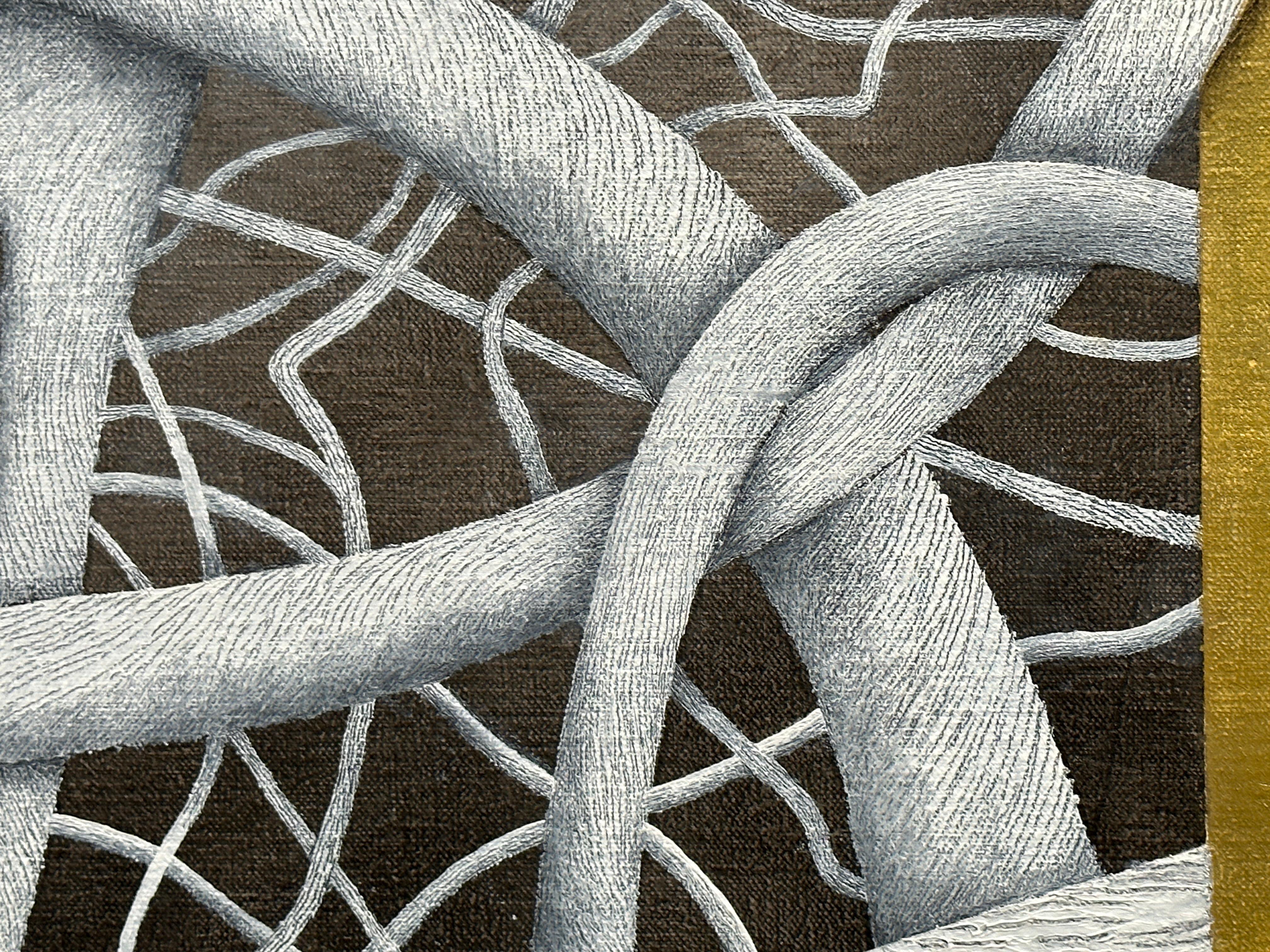THICKET IX - Realismo / Paesaggio / Bianco e nero in vendita 5