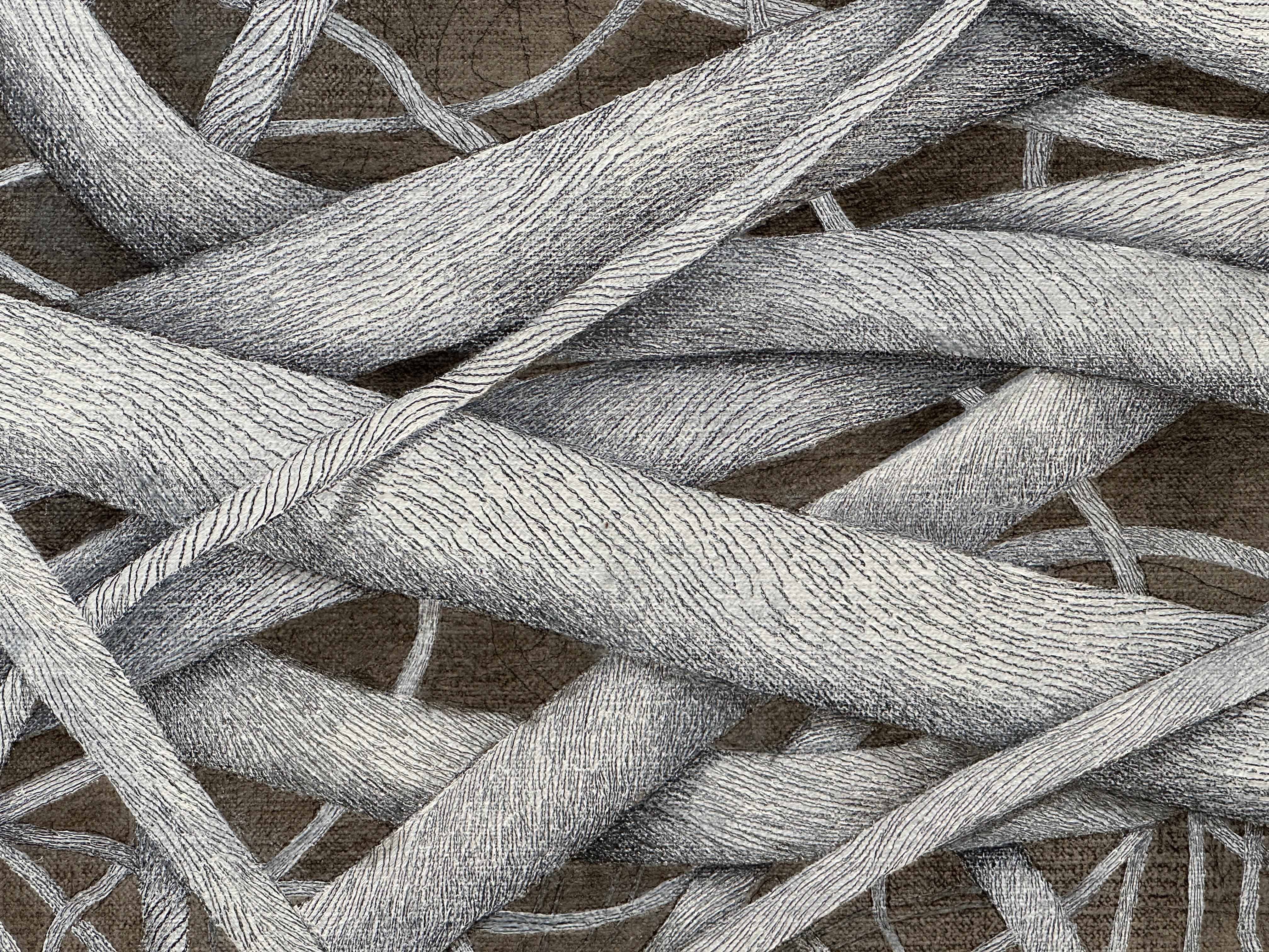 THICKET IX - Realismo / Paesaggio / Bianco e nero in vendita 3