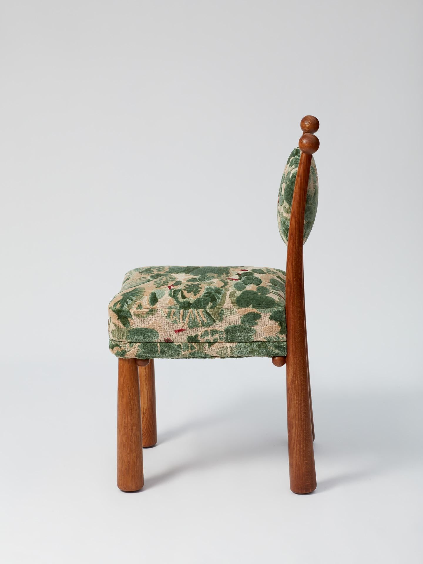 Moderne Chaise imprimée Mawu en vente