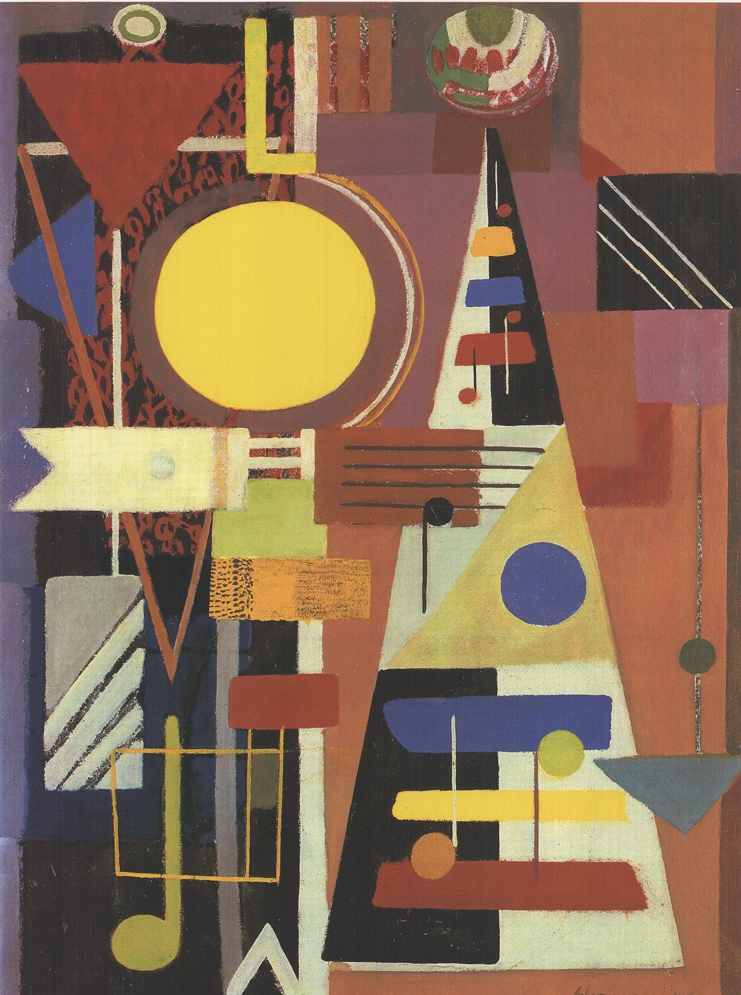 Max Ackermann 'Galerie Jahrhunderthalle Hoeschst' For Sale 1
