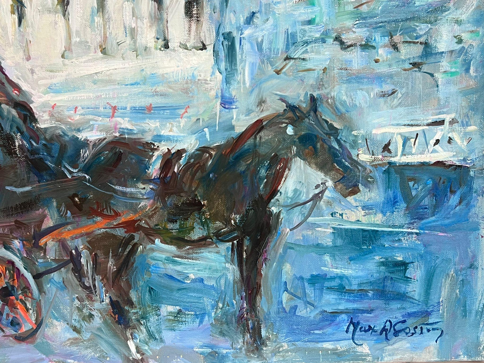post impressionist horse
