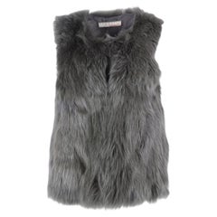 Max And Moi Fox Fur Gilet Fr 38 Uk 10