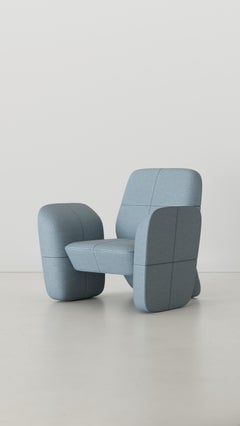 Max Armchair in Kvadrat Hero 2 Fabric by Julien Lestrille