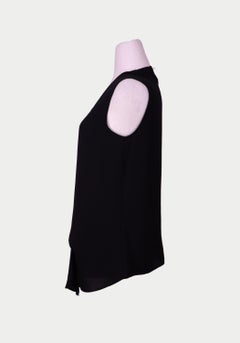 Max Azria Asymmetric Color Block Sleeveless Top - XS