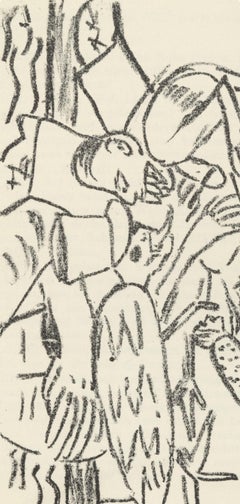 Beckmann, Komposition (Hofmaier 323-329), Der Mensch ist kein Haustier (nach)