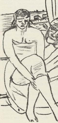 Beckmann, Komposition (Hofmaier 323-329), Der Mensch ist kein Haustier (nach)