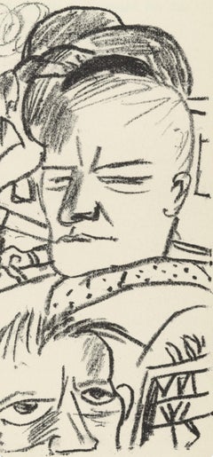 Beckmann, Komposition (Hofmaier 323-329), Der Mensch ist kein Haustier (nach)