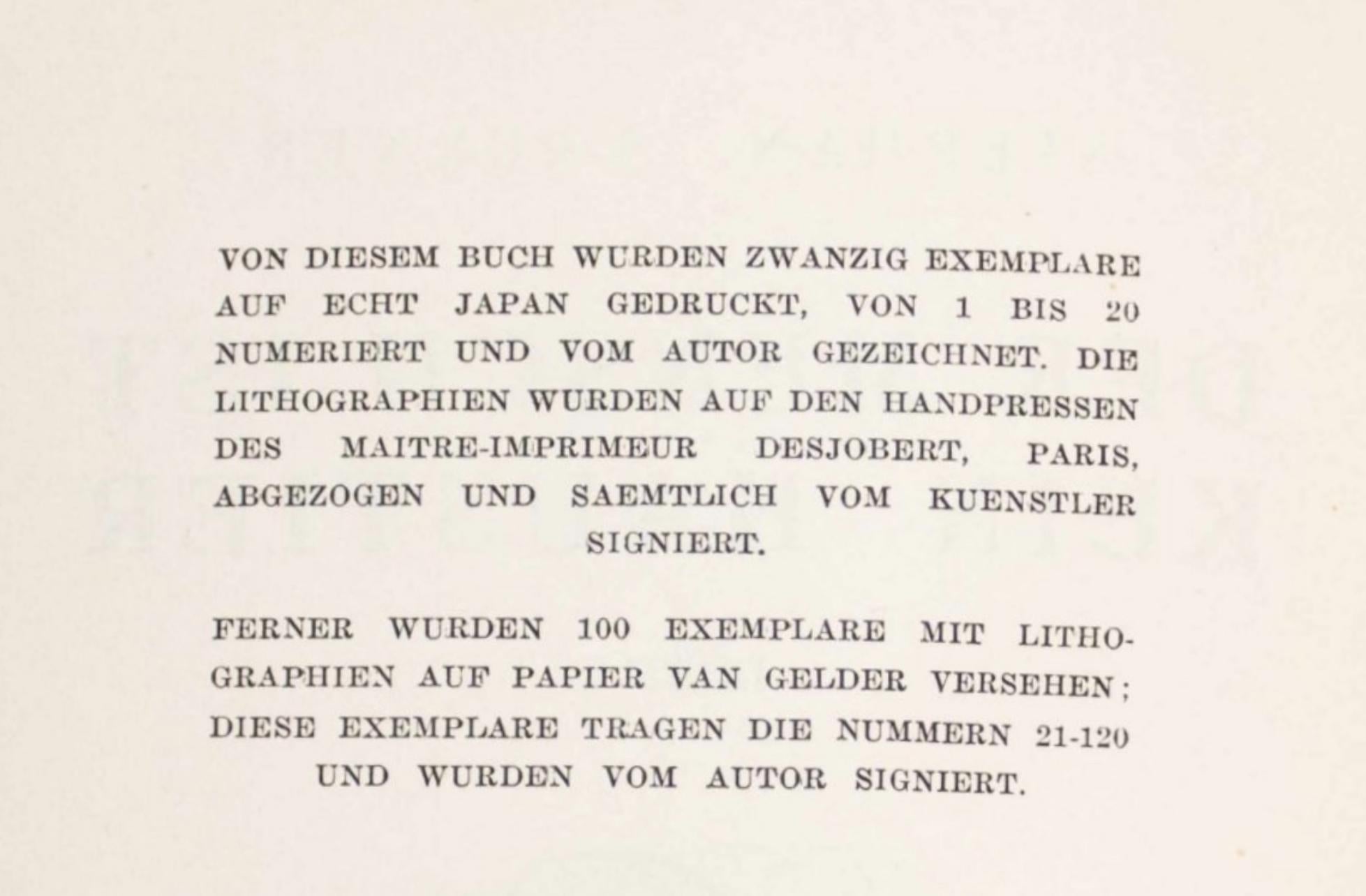 Beckmann (Hofmaier 323-329), Der Mensch ist kein Haustier (d'après) en vente 1