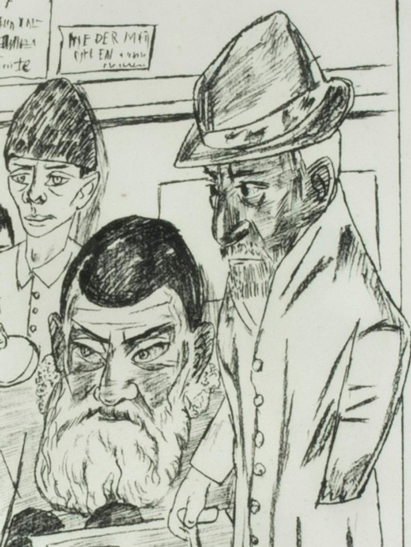 Die Bettler (The Beggars) - Print by Max Beckmann