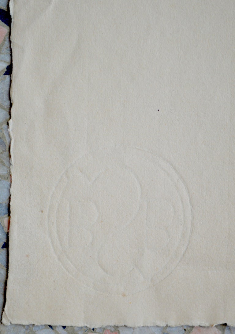 Max Beckmann Signed "Strasse II" 1916 German Expressionist Framed